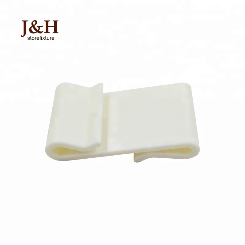 Holding Corrugated Sidekicks, Connect POP Cardboard Hanging Display White Corrugated Shelf Support Plastic Power Panel Wing Clip