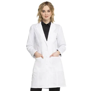 Factory Price Women Classical White Lab Coat Doctor Uniform Nurse Uniform With CE and ISO Test
