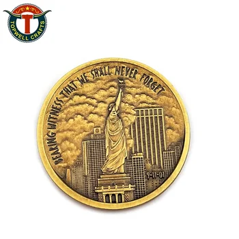China Manufacturer Custom Gifts Gold Metal 3d Military Souvenir Coin/challenge Coins