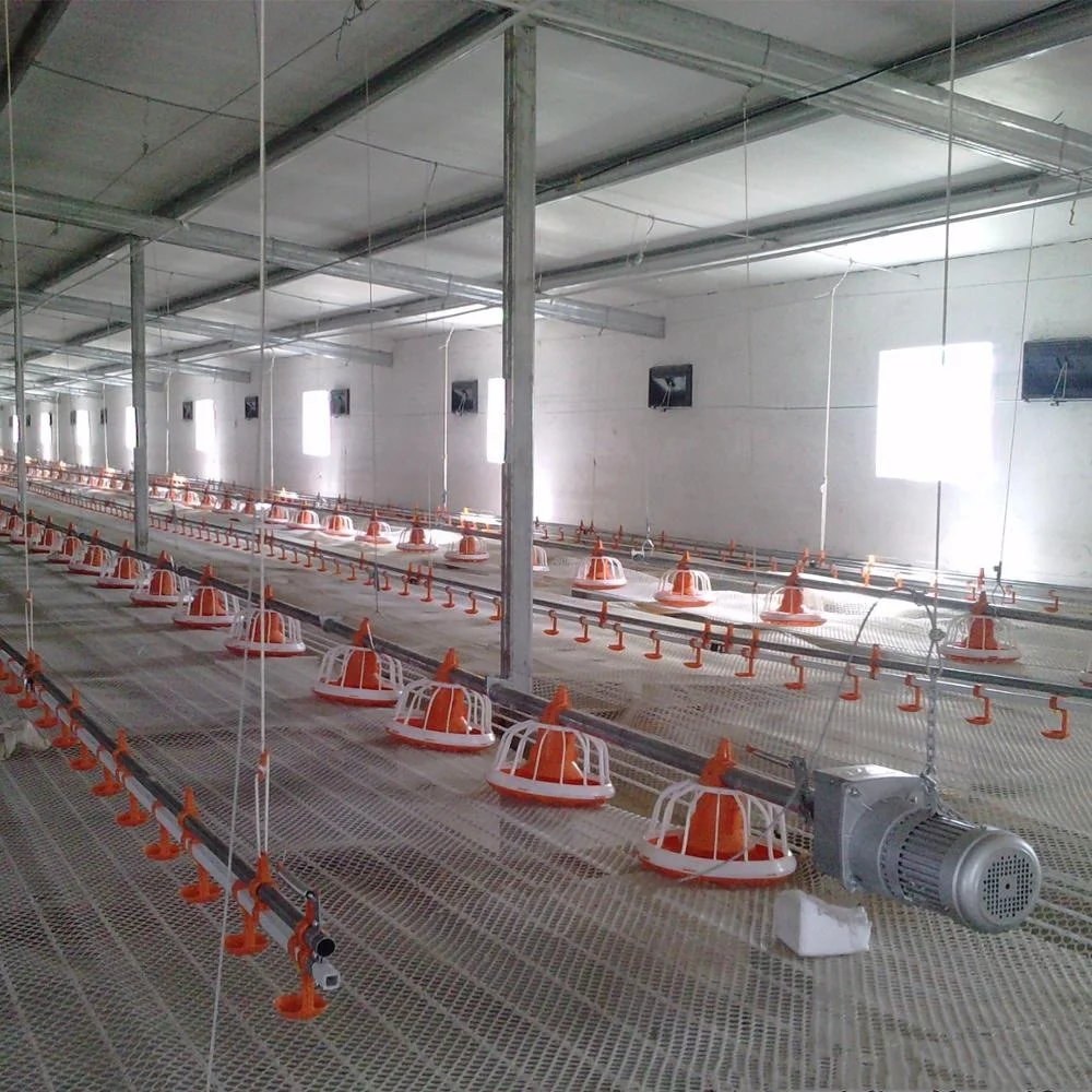 Automatic feeding pan system poultry feed pan cheap modern style