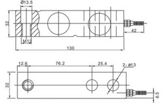 SQB Load Cell 5 Ton - Reliable Shear Beam Weight Sensor