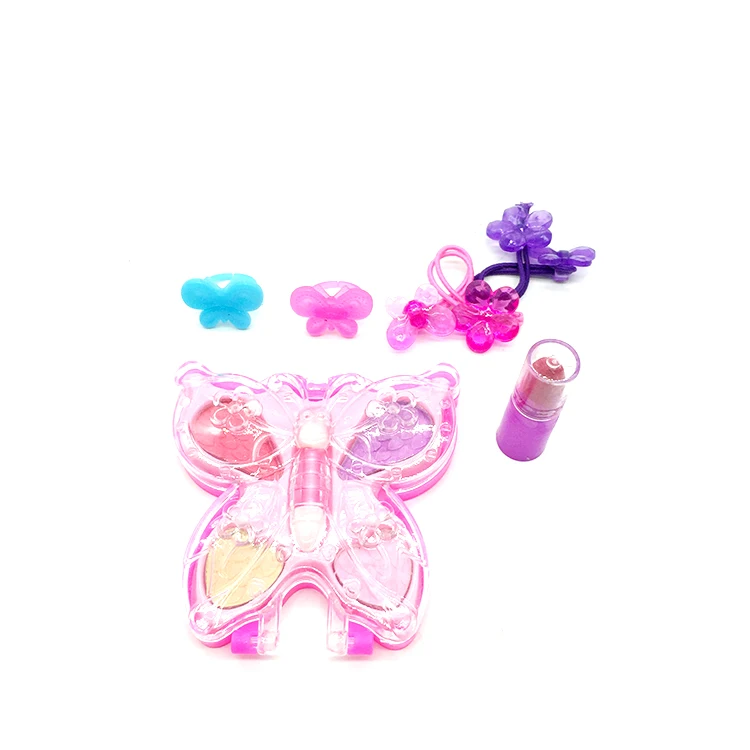 Модные домашние детские ролевые игры принцесса макияж набор бытовой макияж пластиковая косметическая игрушка для детей