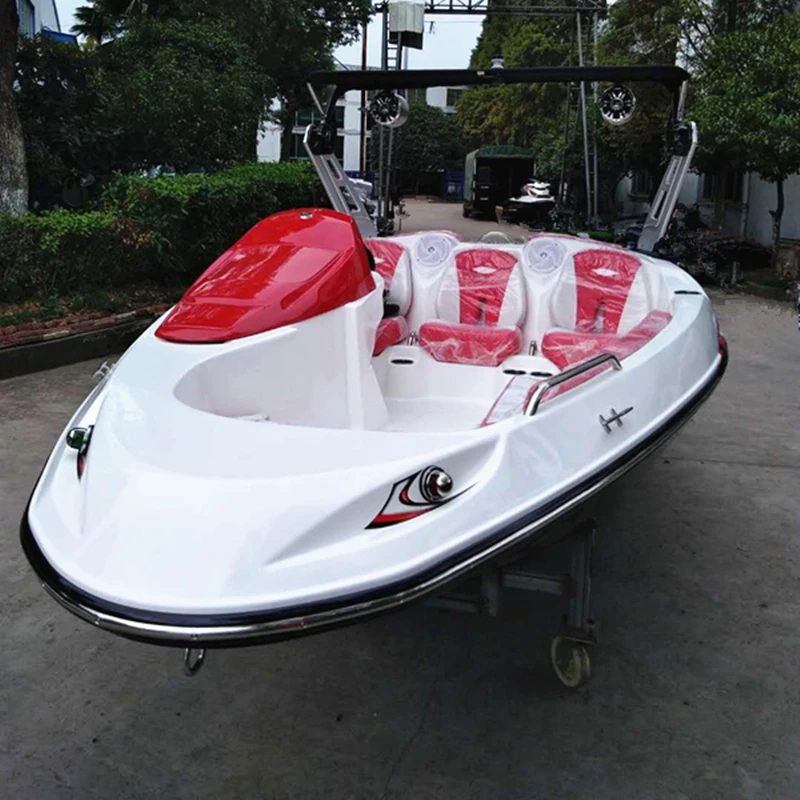 FLIT 16フィート電動ウェイクボードディープVドライブスピードボート船 