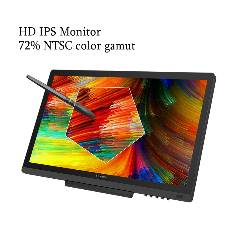 Huion Kamvas Gt191v2 19.5-in 8192 Levels Battery-free Resnoance 100% Srgb  Ag Glass Drawing Graphic Pen Display Tablet Monitor - Buy Huion Graphic Pen 