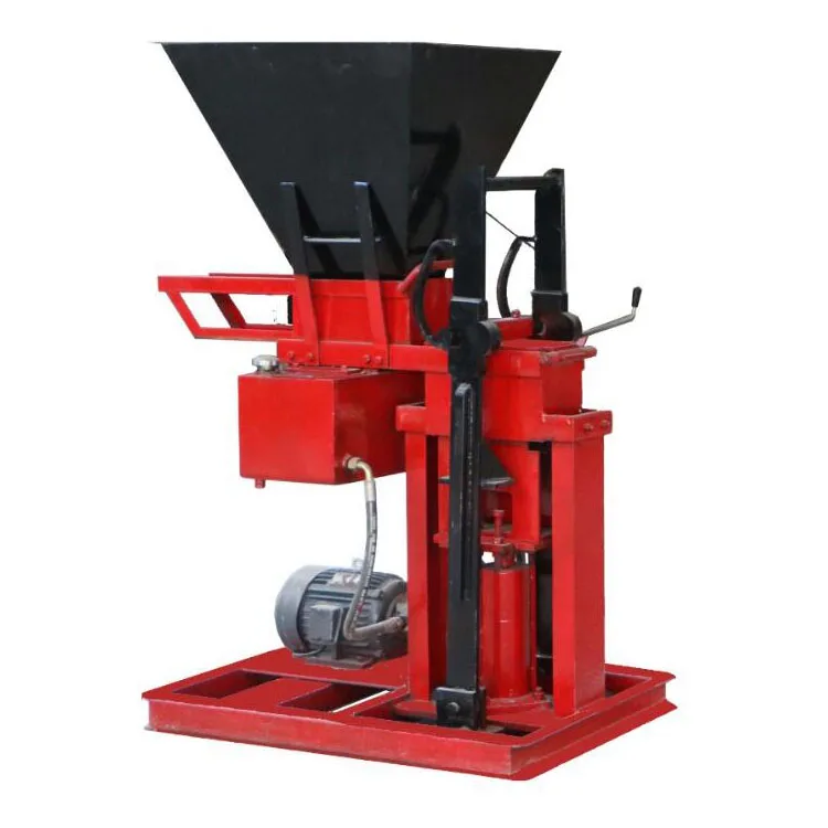 Manual Compressed Earth Soil Interlocking Brick Block Making Machine