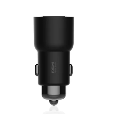 Глобальная версия Xiaomi Roidmi 3S Автомобильное зарядное устройство музыка 4,2 USB зарядное устройство с двумя портами Android iOS Совместимость автомобильного зарядного устройства