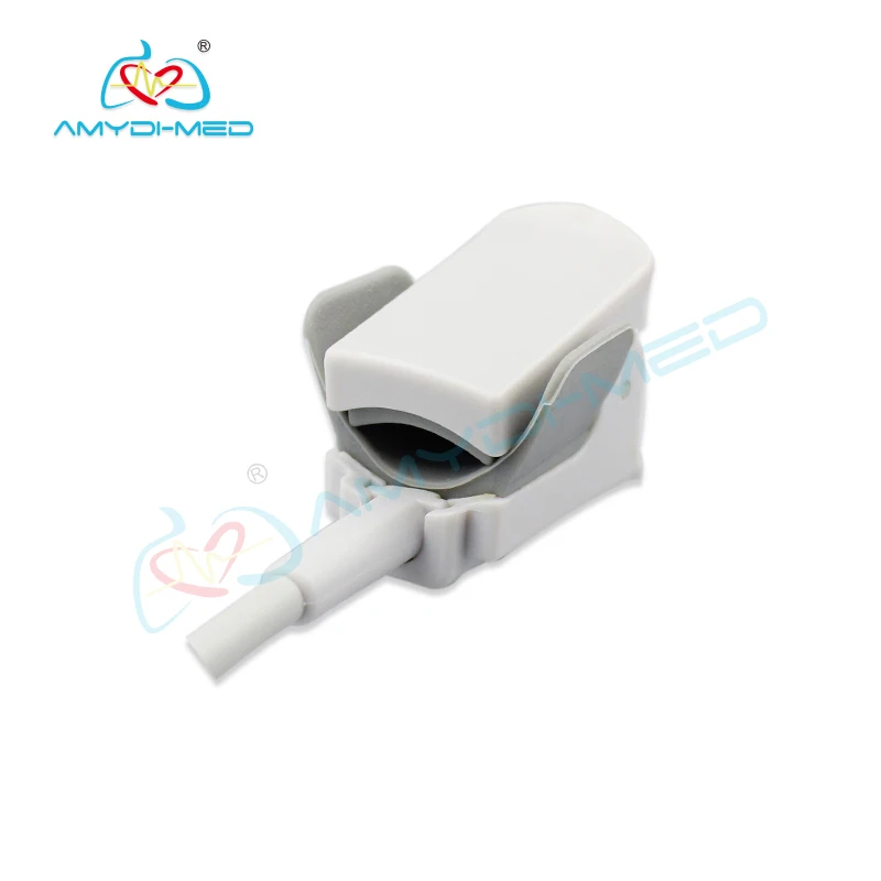 SpO2 Sensor Cable Compatible With CSI 503DX 3.0m Length with DB9-6P Plug Style for Adult Finger Clip