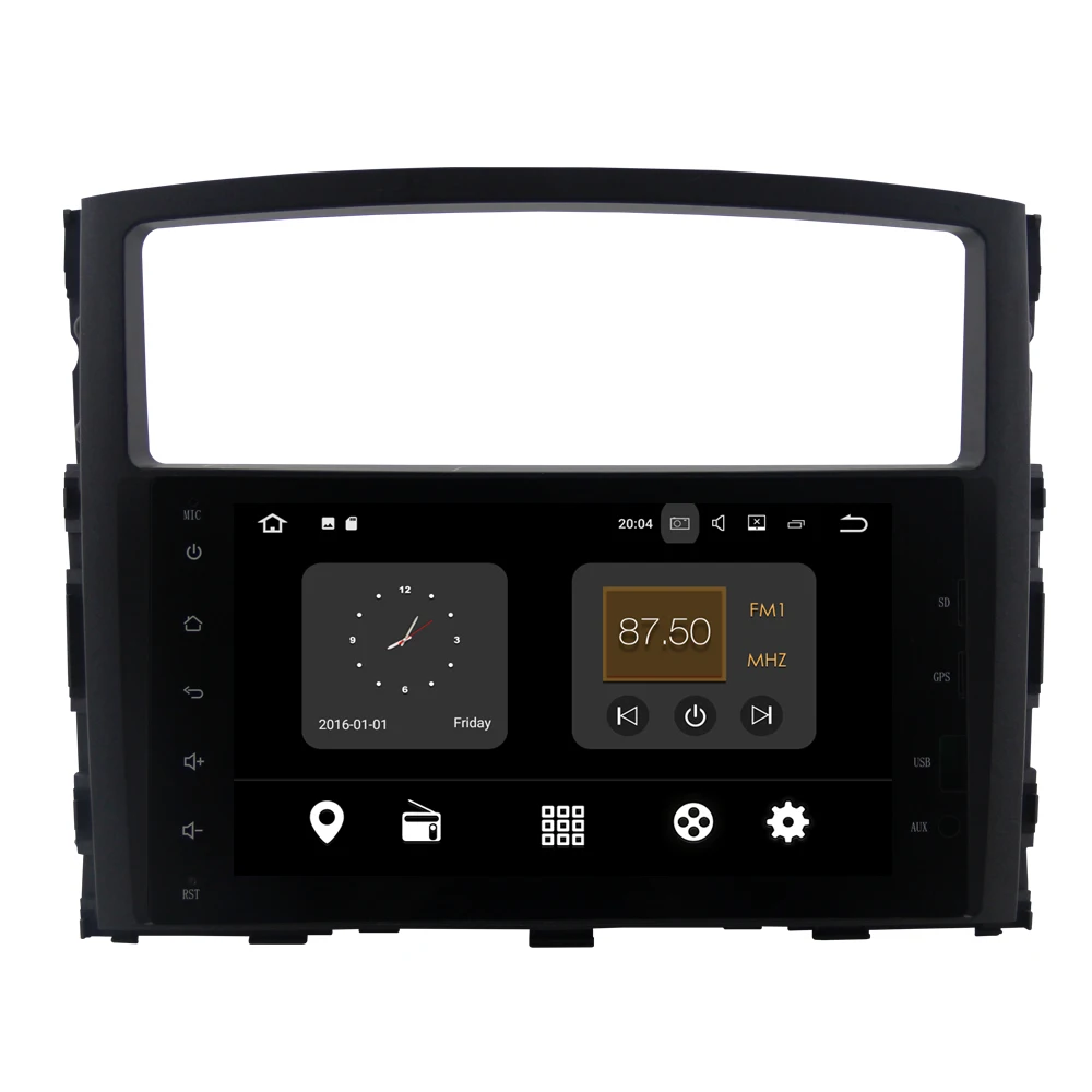 Android Car Multimedia for Mitsubishi Pajero with Gps