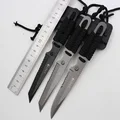 titanium coating 55HRC fixed blade survival colombia knives cs go gift 3Cr13 stainless steel outdoor camping