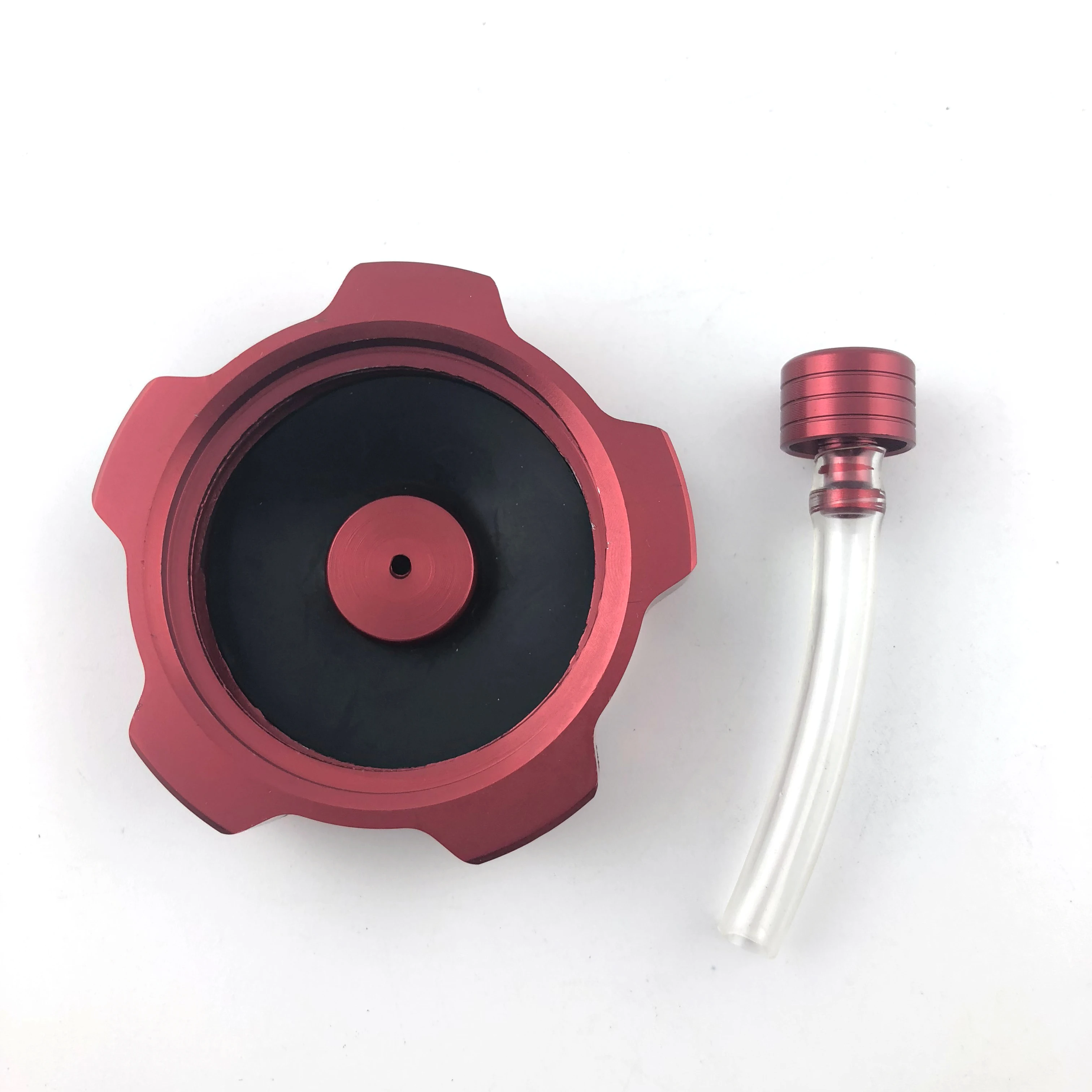 
CNC обработанный алюминиевый мотоциклетный Пятиугольный масляный колпачок 