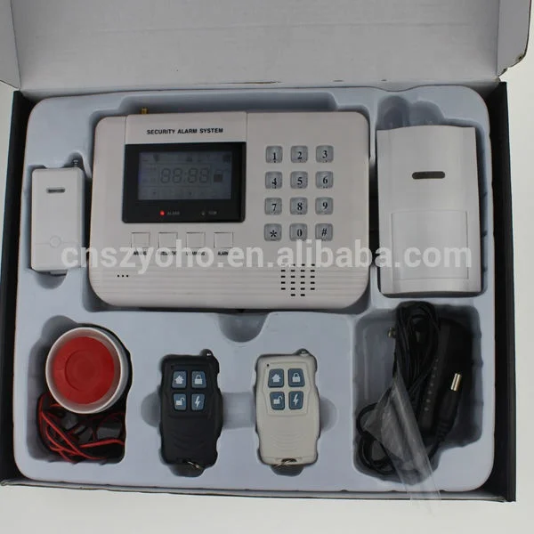 Wireless Gsm Security Alarm Manual Self Monitoring Wireless Alarm System Wireless Intelligent Security Alarm System