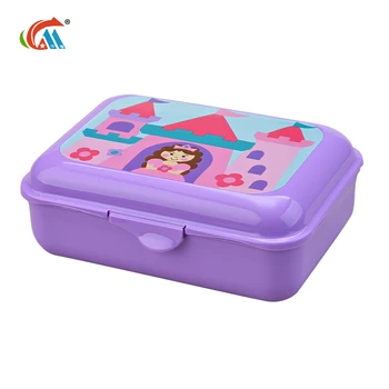 Plastic Lovely Kids Lunch Box In Fancy Printing - Buy Kid Lunch Box ...