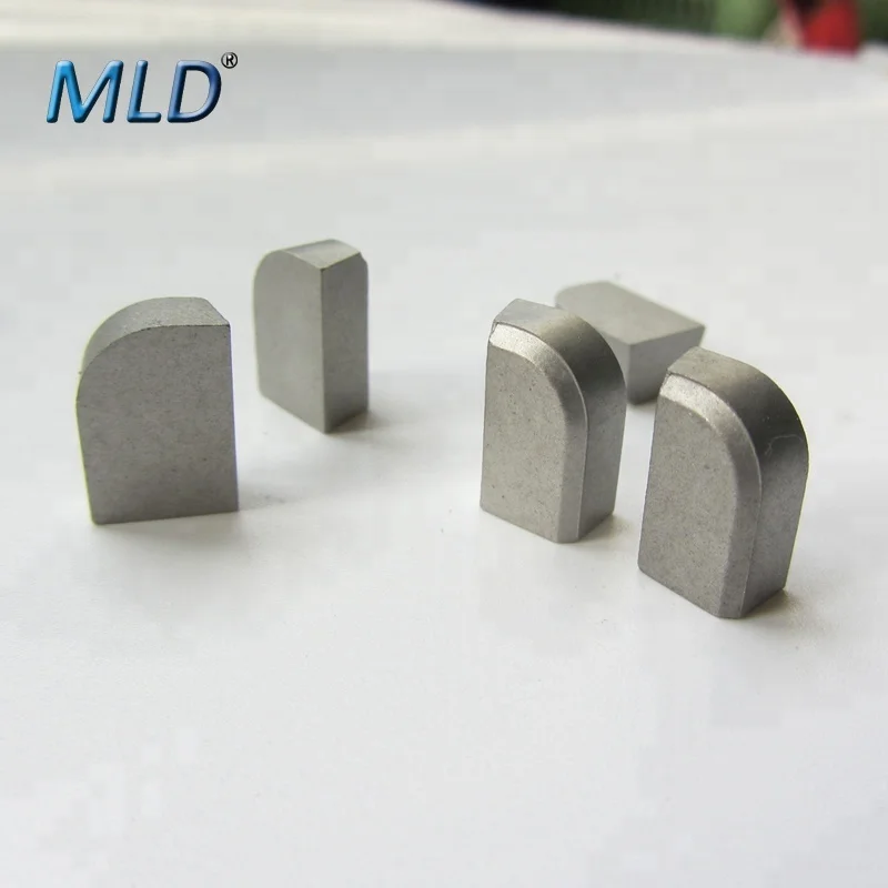 Type B Cemented Carbide Brazed Cutting Tips Brazed Tips For Turning ...