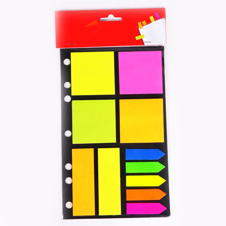 Wholesale Sticky Note Set with 25sheets Different Shape  Sticky Note for Office