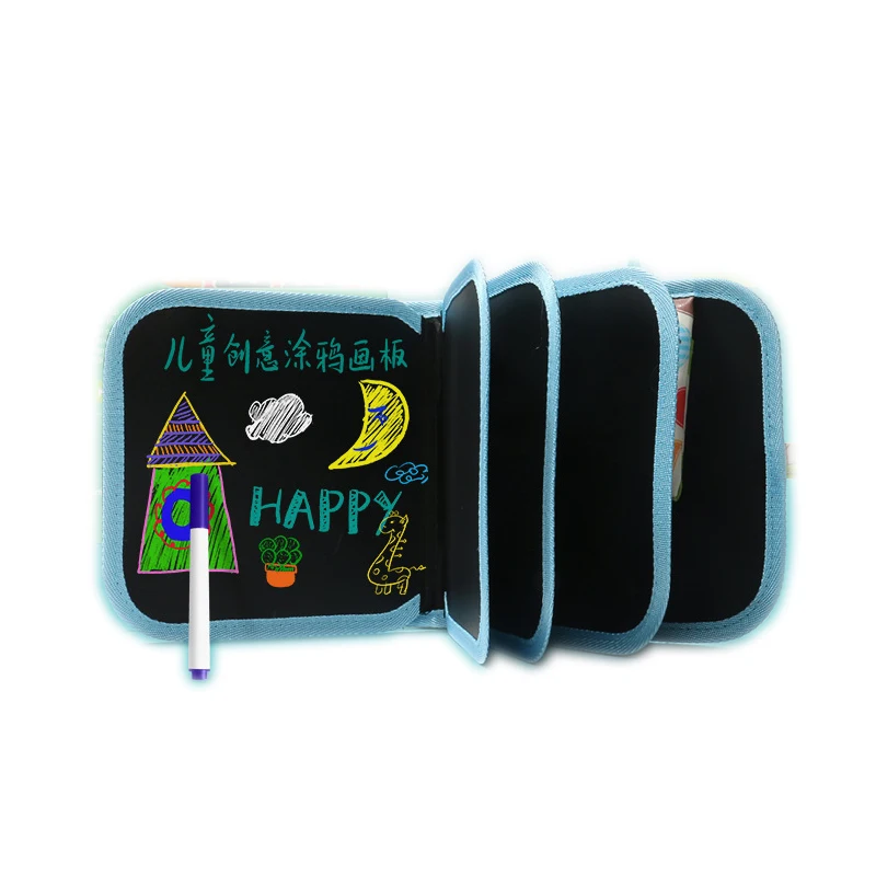 Colorful Educational Sketchbook Erasable Magnetic Drawing Board for Kids