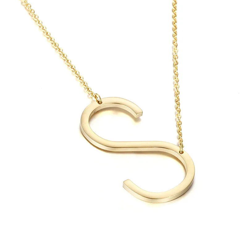 Alphabet S Necklace