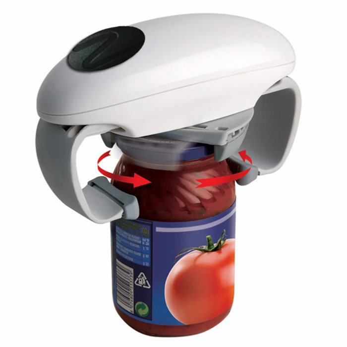 Как видно по телевизору, автоматический Электрический простой консервный нож