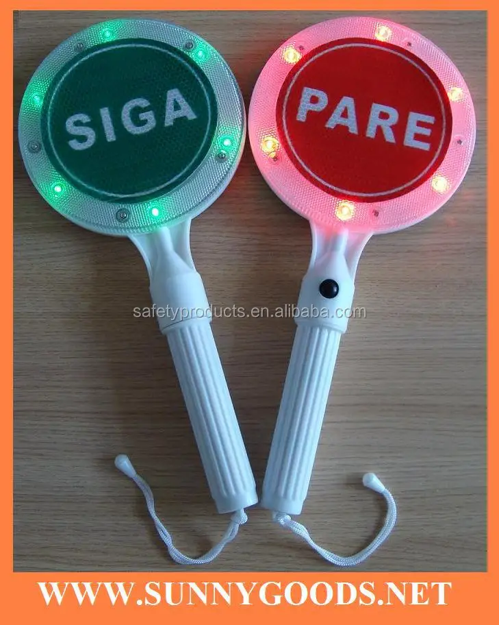 Traffic Control Stop Go Paddle Sign