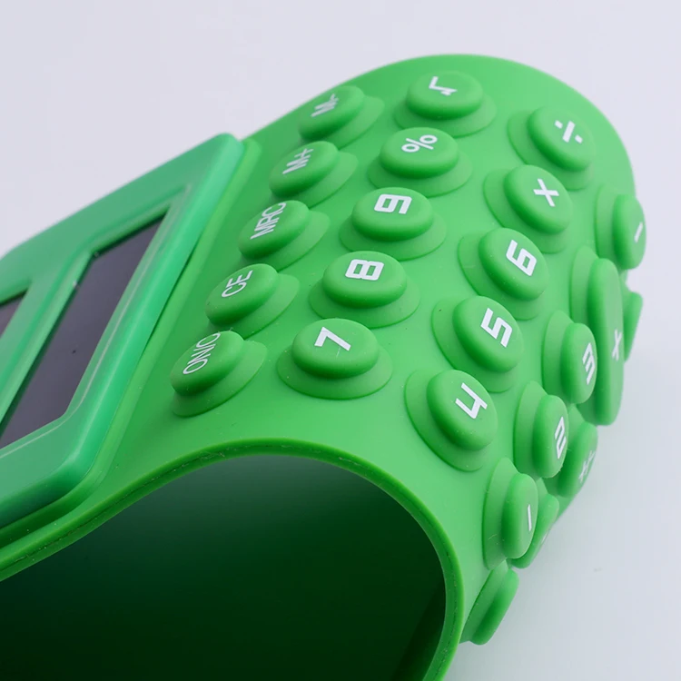 Portable Silicone Calculator 1