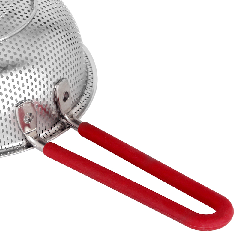 Кухонные аксессуары металлический дуршлаг для макаронных изделий с ручками Кухонный Дуршлаг Из Нержавеющей Стали