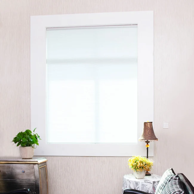 Звукопоглощающие тепловые оконные сотовые жалюзи, беспроводные сотовые жалюзи из ткани для гостиной