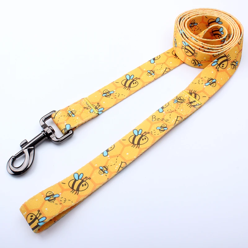 2024 Popular Custom Sublimation Print Logo Design Dog Leash Nylon Pet ...