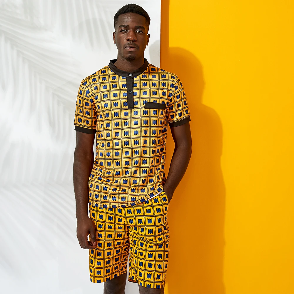 非洲民族 2019 非洲服装男士短上衣