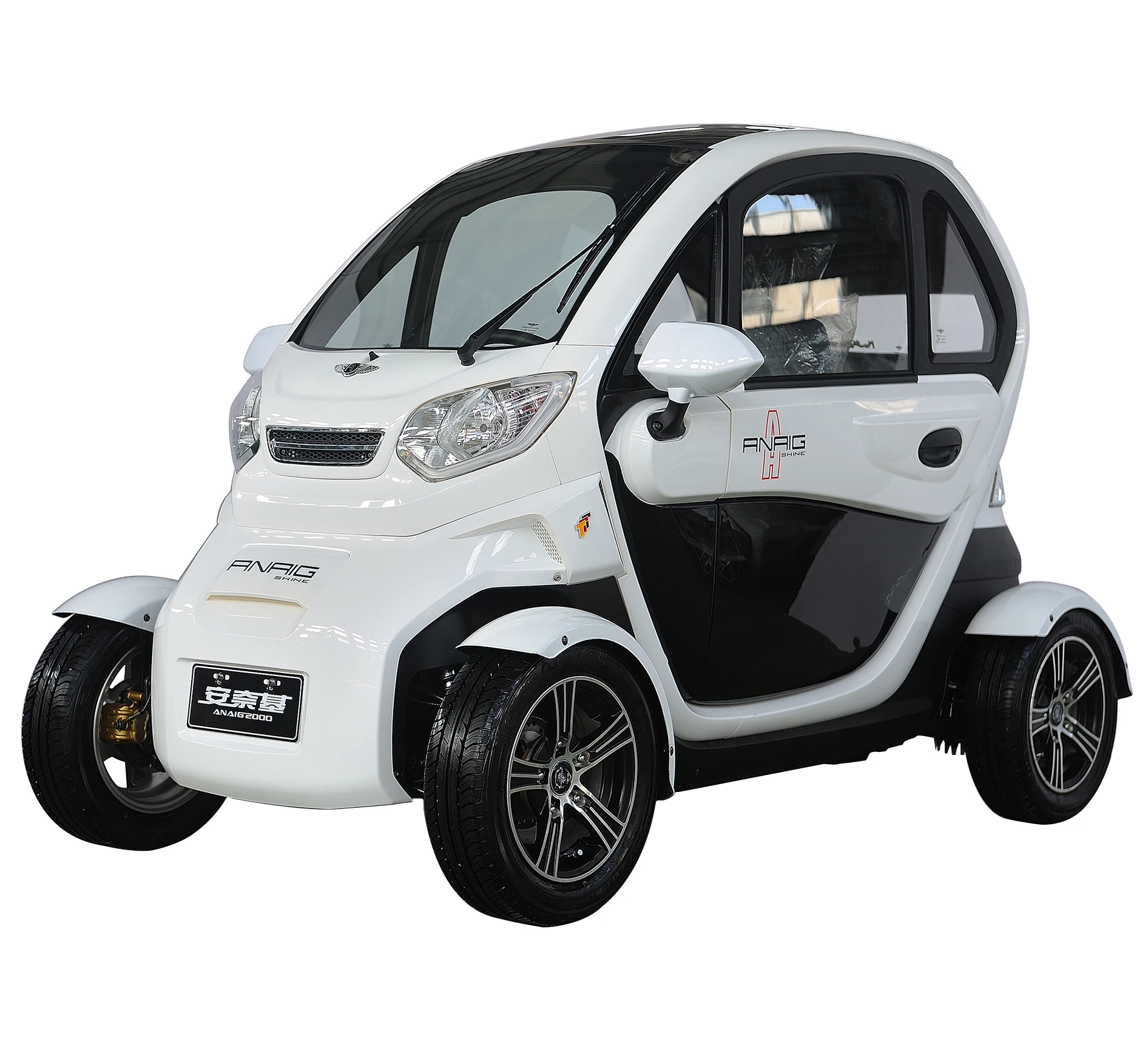 EEC 4 wheel chinese mini tok tok retail price vehicle electric ulitity car with AC