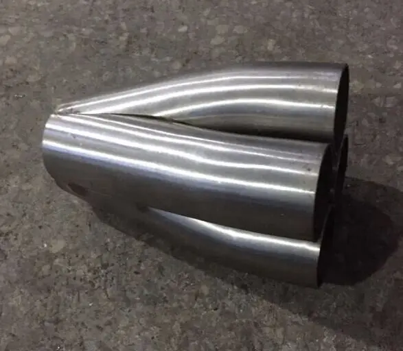 T304 Outlet 38mm 4 Into 1 Exhaust Manifold Merge Collector High Exhaust Pipe 100pcs Per Size To-5 Header