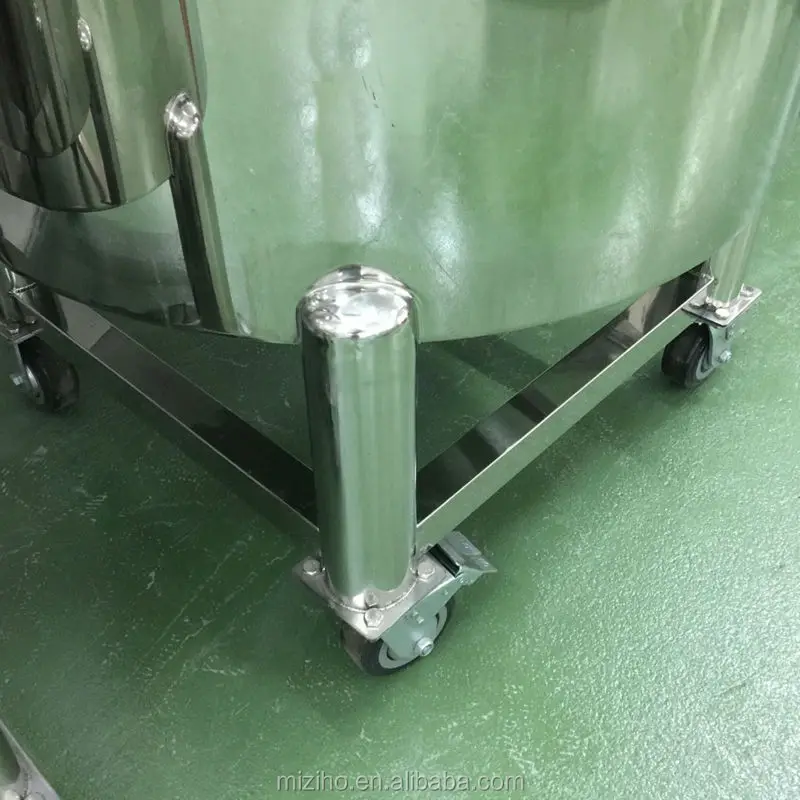 
 MZH-S 1000 литров из нержавеющей стальной клапан с подачей возуха-доказательство бак для хранения  