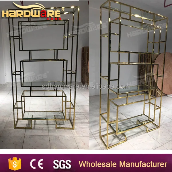 
 Современный витринный шкаф из нержавеющей стали  