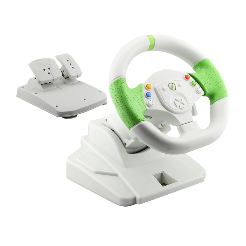 xbox 360 steering wheel and pedals for sale