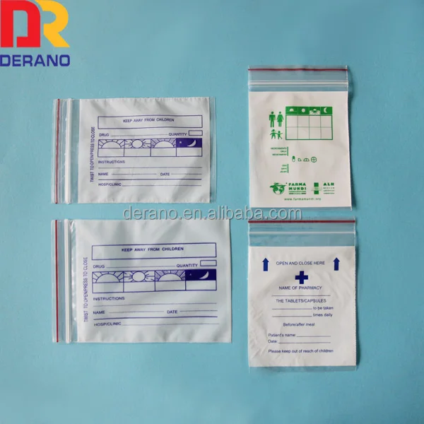 LDPE Medicine Tablet Bag Medicine Envelope Dispensing Plastic Pill Ziplock  Bags - China Nigeria Medicine Bag, LDPE Zip Lock Bag