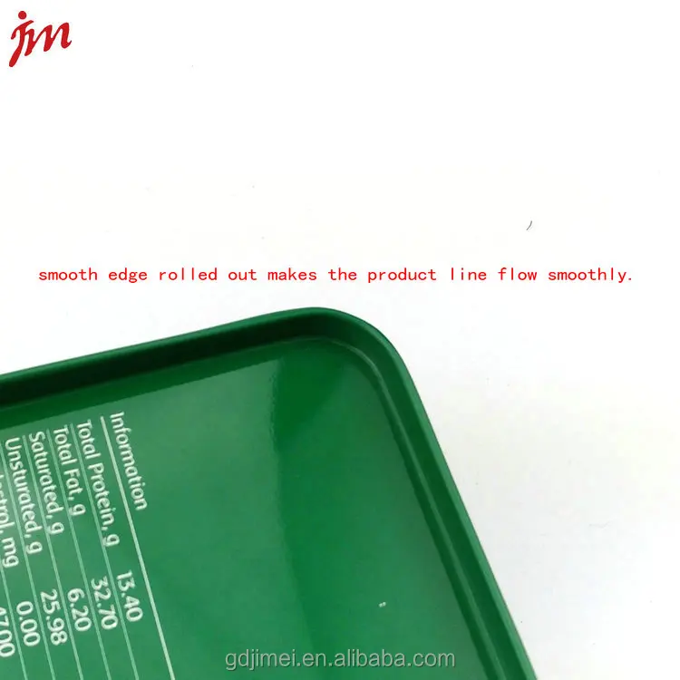Wholesale Custom Food Grade Square Tin Can, Window Display Metal Box for Jewelry, Food & Gift Packaging