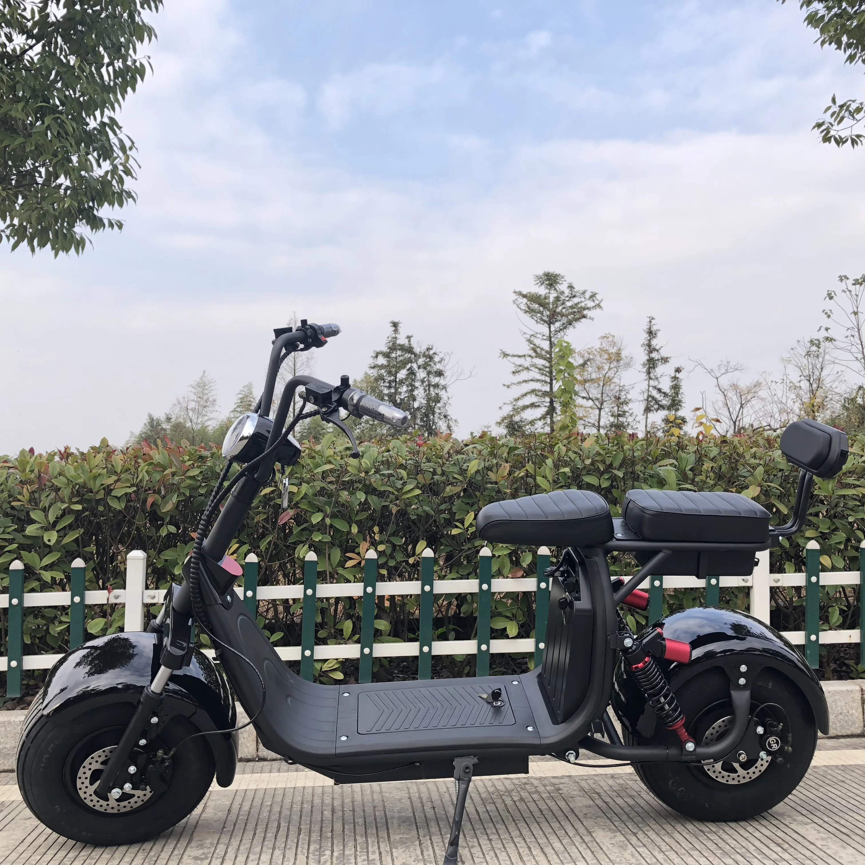 Nzita Double Battery 20AH Electric Motorcycle Citycoco X7