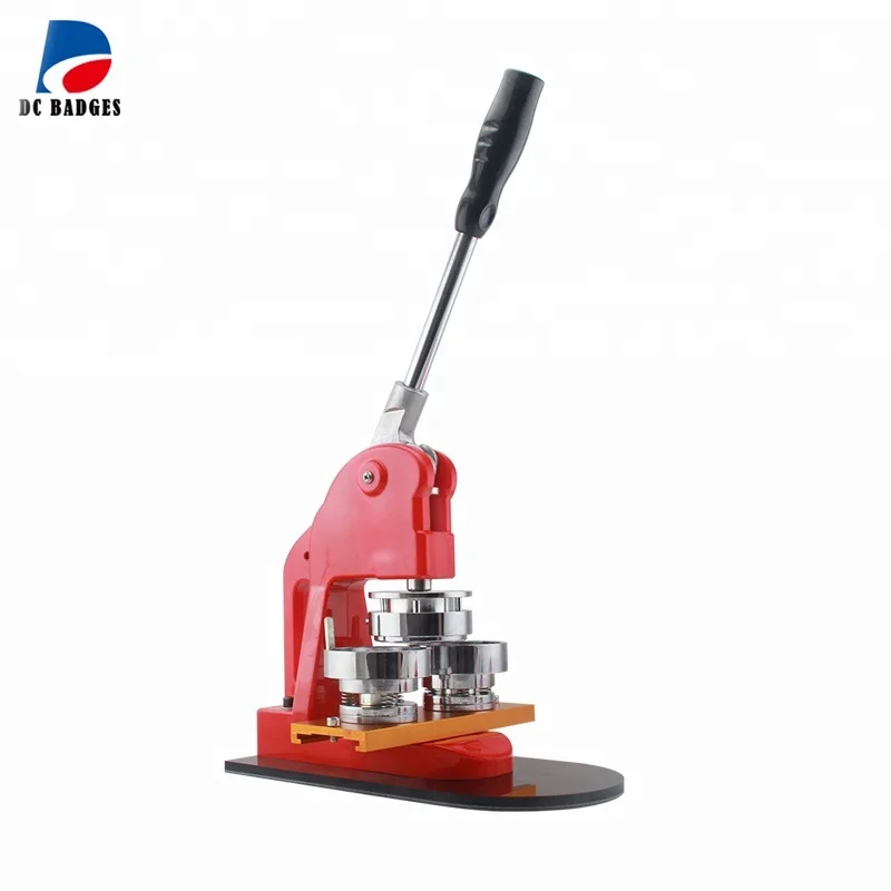 High Quality Manual Button Maker Interchangeable Mold Badge Making Machine