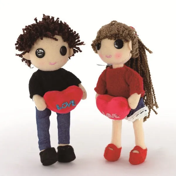 Valentine's Love Couple Plush Dolls,Romantic Stuffed Love Couple Toy,Sweet  Human Love Plush Toy - Buy Love Couple Plush Dolls,Stuffed Love Couple Toy,Sweet  Human Love Plush Toy Product on 
