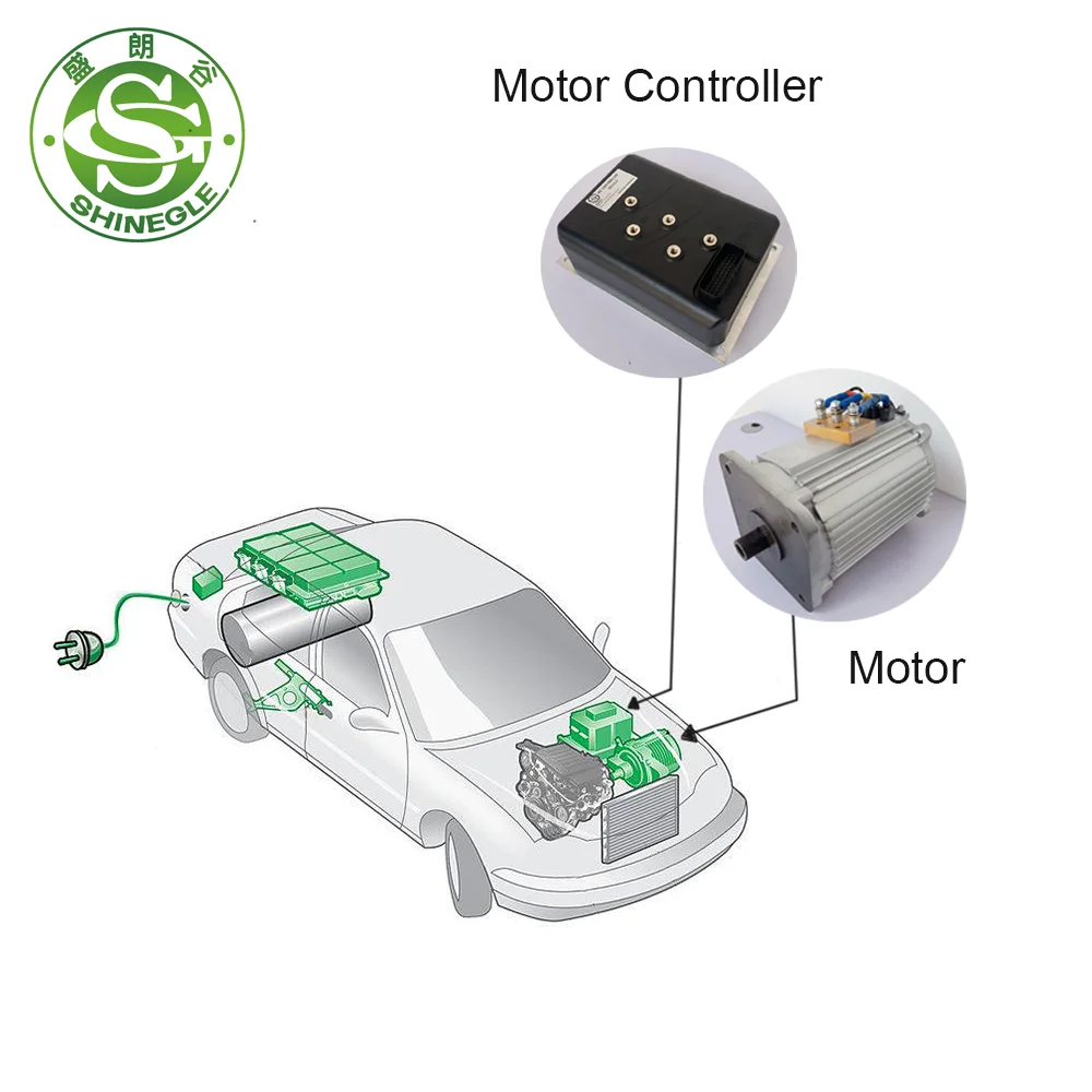 Shinegle Electric Conversion 10kw Kit Moteur Electrique Pour Voiture