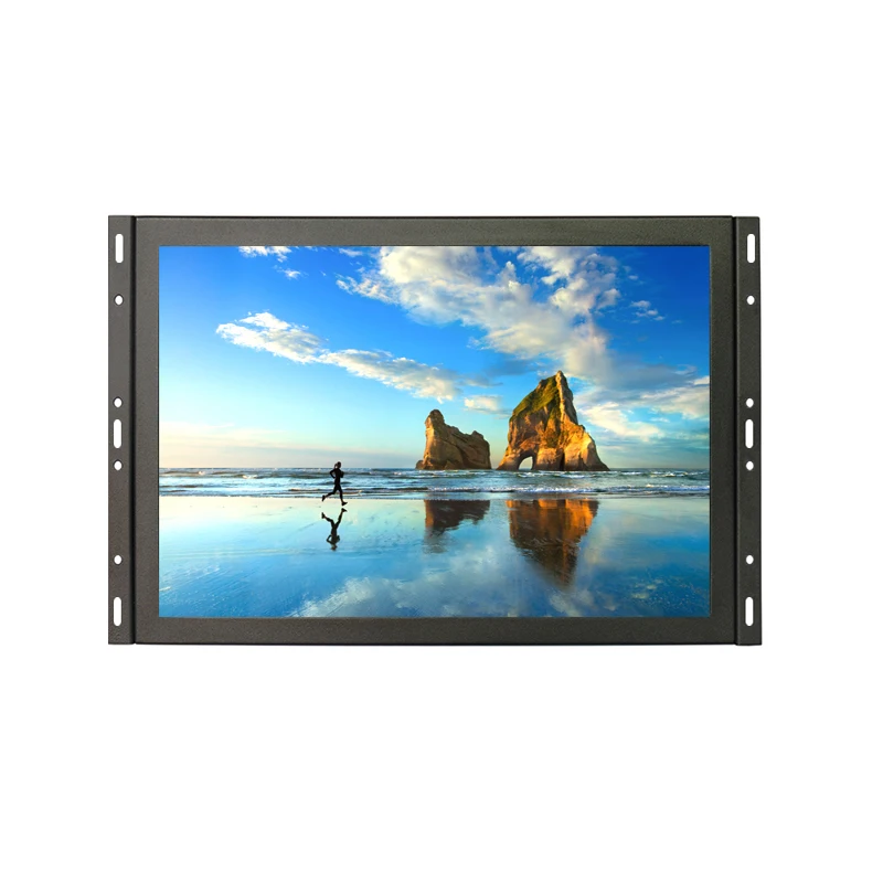 Detachable Bezel Metal Case Open Frame 17 Inch LCD Monitor with Touch Screen