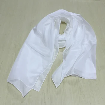 8mm White Habotai Silk Scarf for Dyeing