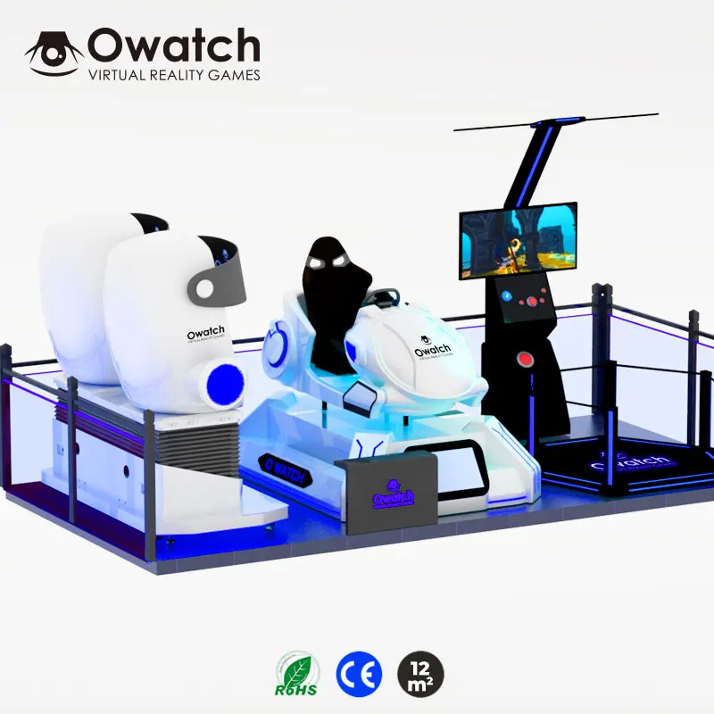 Гуанчжоу Owatch VR Закрытая игровая зона, аркадные игры от производителя, игровая зона VR 9d, кинотеатр виртуальной реальности