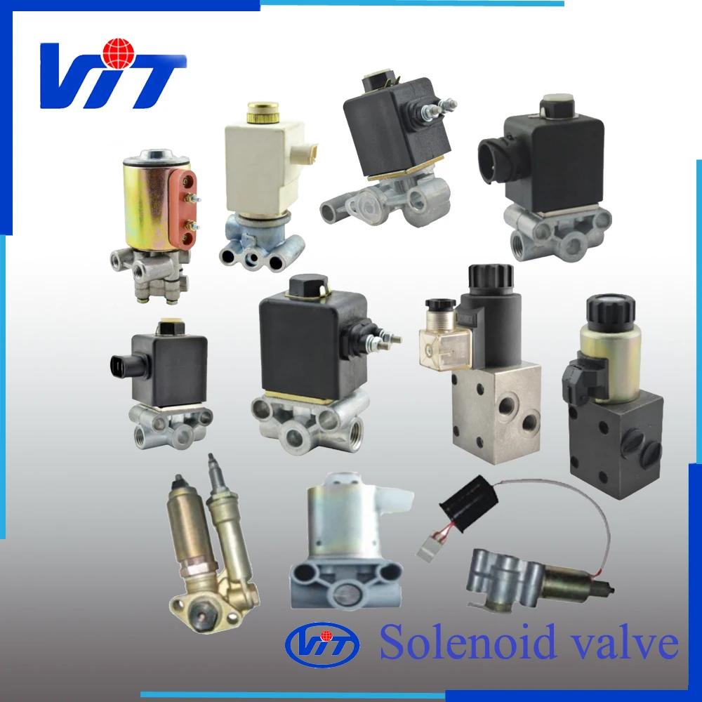 Vitje 24v Air Brake Valve Solenoid Valve 10110346 For Kamaz Buy