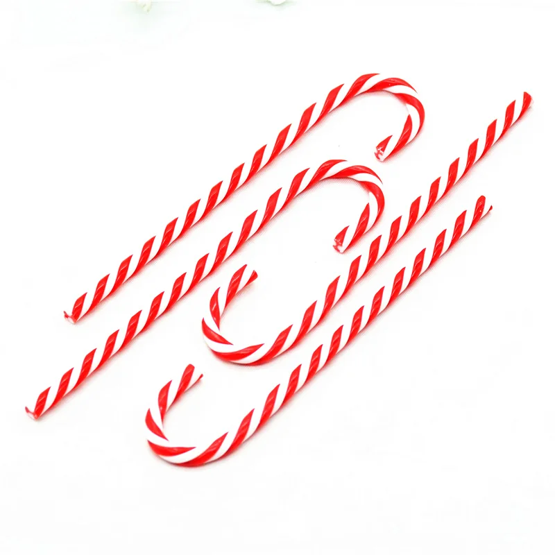 Plastic Candy Cane,Xmas Candy Cane Christmas Tree Hanging Ornament For Holiday Party Decoration