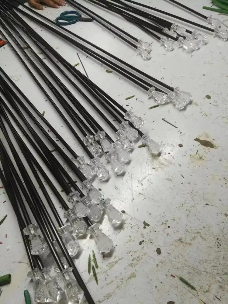 Dia80mm Side Glow Fiber Optic Ball Light For Yard Decoration Buy Side