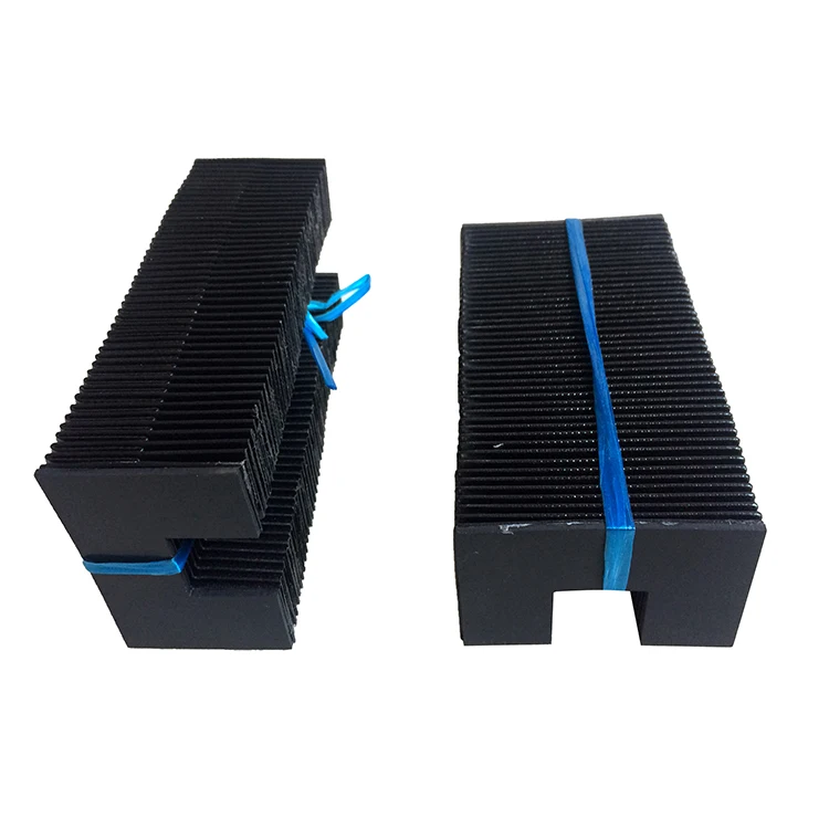 CNC Machine Accordion Shield Linear Guide Rail Telescopic Cover Bellows Cover