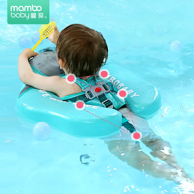 Mambobaby Flotteur de natation pour enfants, flotteurs de natation non gonflables, flotteur pour bébé, jouets aquatiques pour la piscine, pour bébés de 1 à 3 ans  26