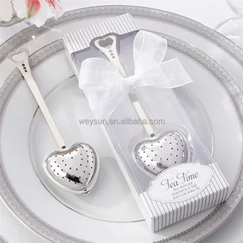 wedding Favors gifts and giveaways-- Heart shape Tea infuser