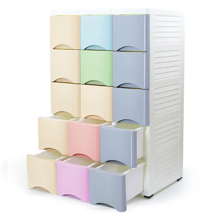 High Quality Cheap European Plastic Storage Cabinet For Clothes