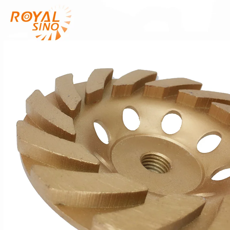 Усовершенствованный сварной Сегментированный алмазный шлифовальный круг Royal