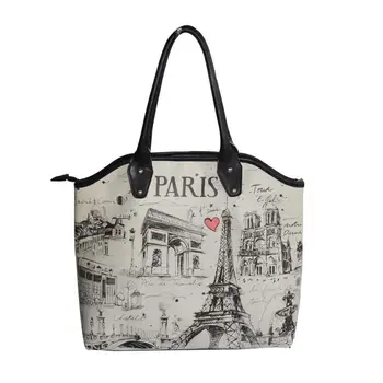 France Market Fashion Souvenir Paris Tote Bag - Buy Tote Bag,Paris Tote ...